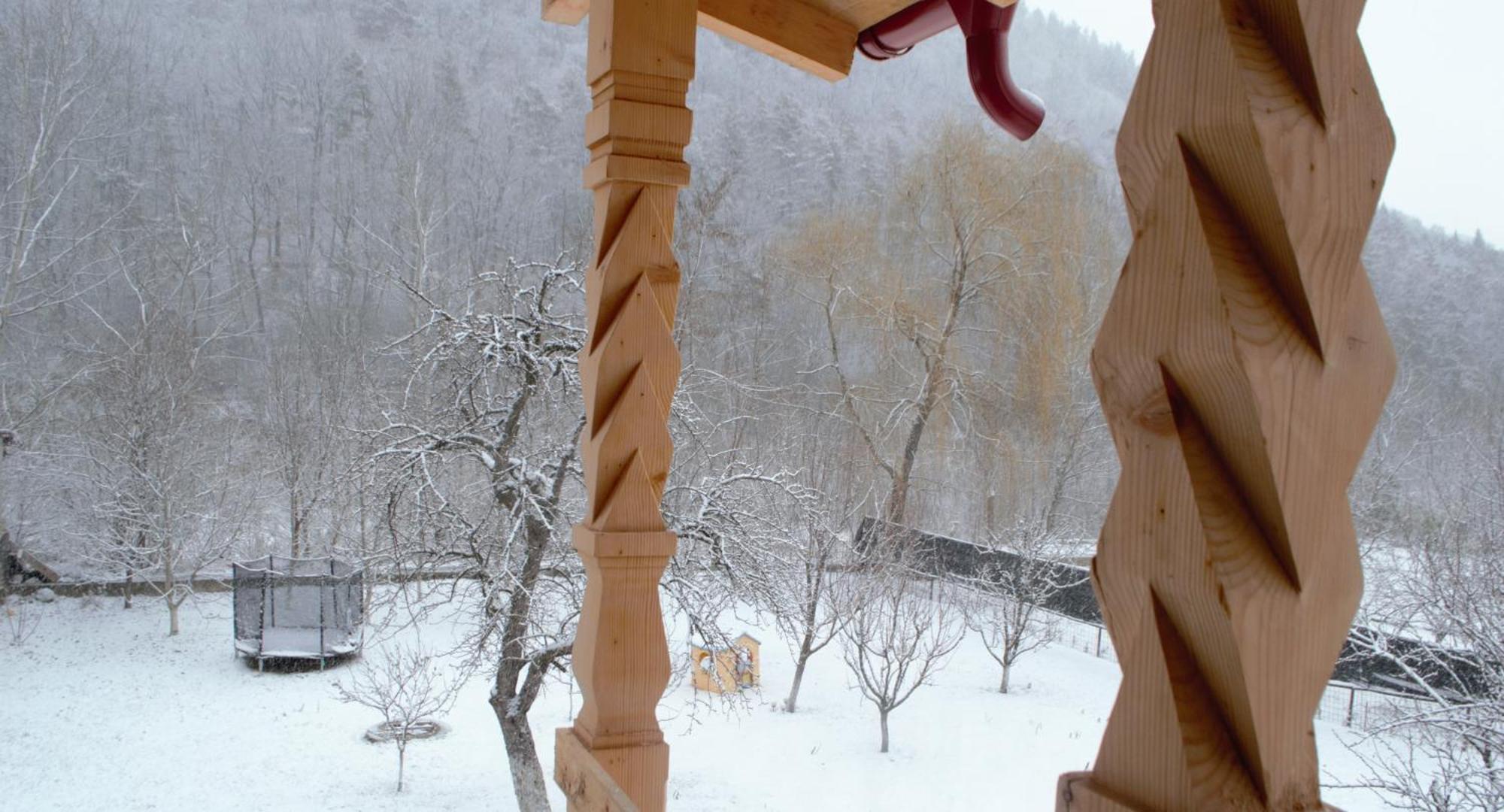 Casa Carbunaru Tîrgu Ocna Esterno foto